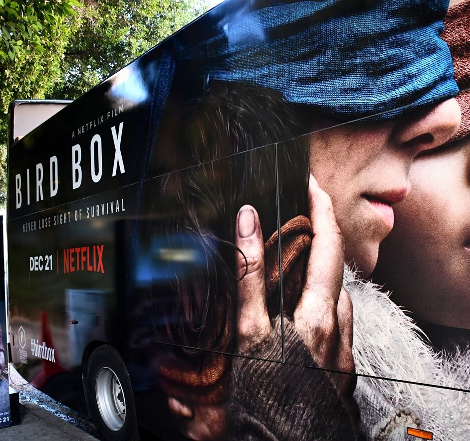 Netflix Bird Box Immersive Mobile Experience}