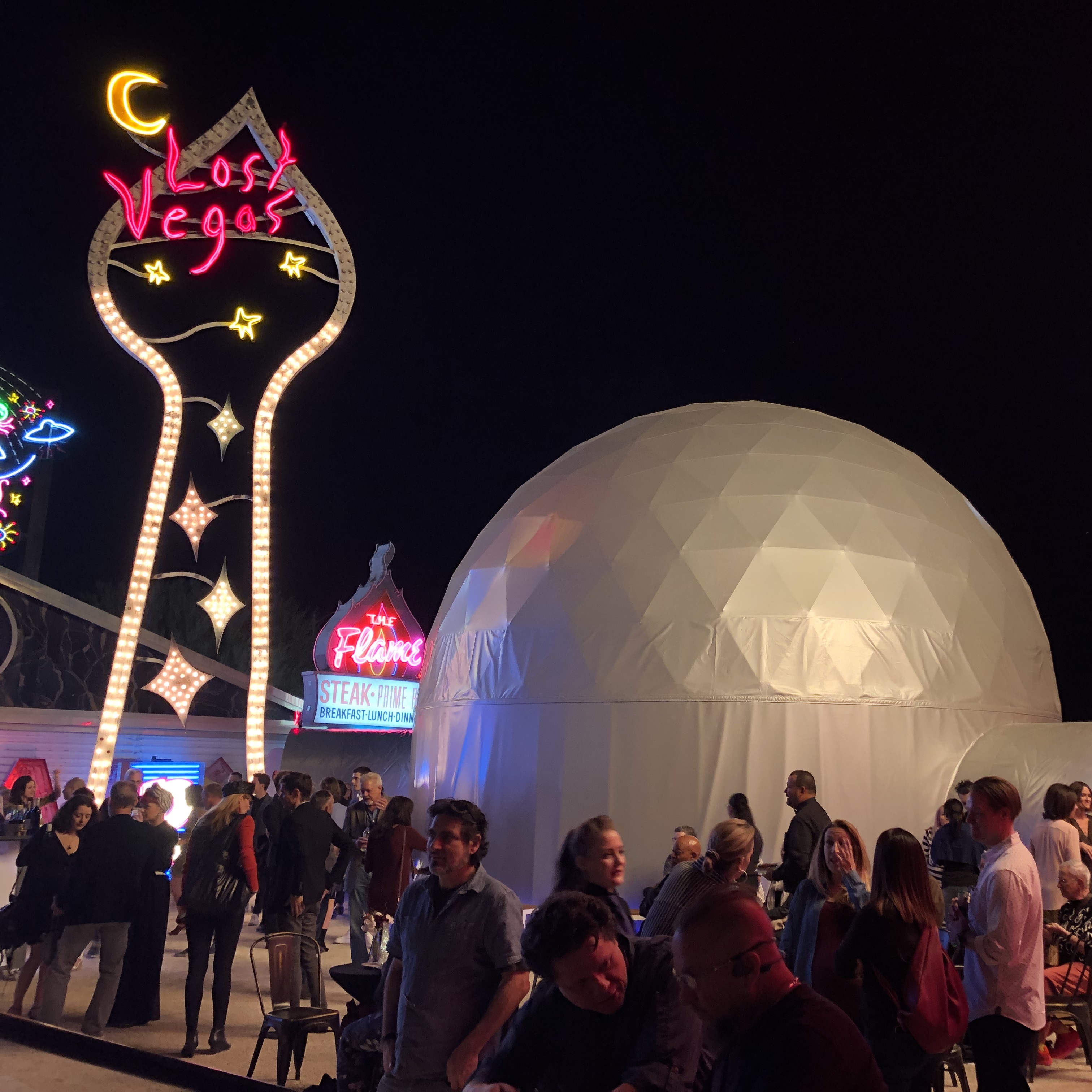 Lost Vegas: Tim Burton @ Neon Museum}